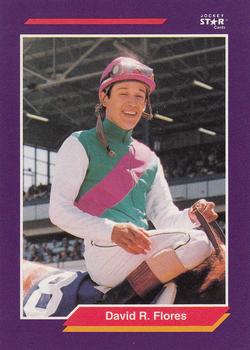 1992 Jockey Star #87 David Flores Front